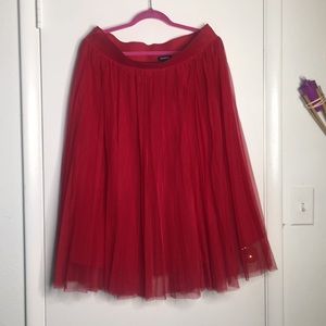 Red torrid tutu